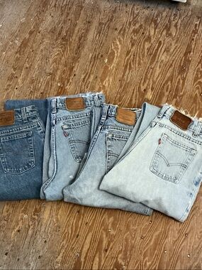 Vintage Levi’s 531 Jeans — 4 Pairs